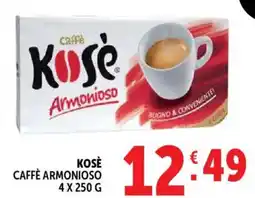 Gourmet Déco Caffè Armonioso offerta