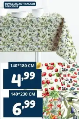 Cossuto Tovaglia anti splash delicious offerta