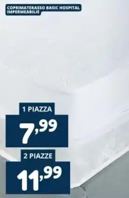 Cossuto Coprimaterasso Basic Hospital offerta