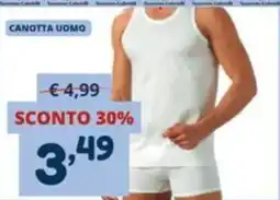 Cossuto Canotta uomo offerta