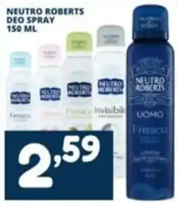 Cossuto Neutro Roberts deo spray offerta
