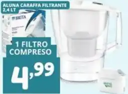 Cossuto Aluna caraffa filtrante Brita offerta