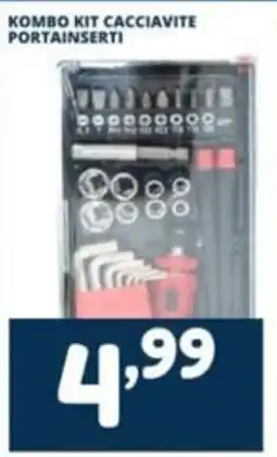 Cossuto Kombo kit cacciavite portainserti offerta