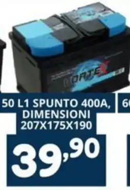 Cossuto Batteria VorteX offerta