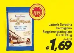 Iper Super Conveniente Latteria Soresina Parmigiano Reggiano grattugiato offerta