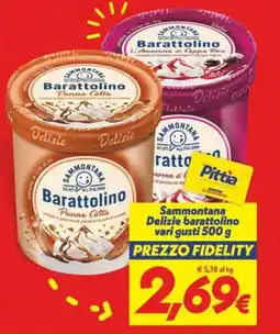 Iper Super Conveniente Sammontana Barattolino Panna Cotta offerta