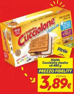 Iper Super Conveniente Algida Cucciolone classico offerta
