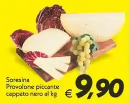 Iper Super Conveniente Soresina Provolone piccante cappato nero offerta