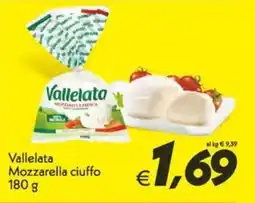 Iper Super Conveniente Vallelata Mozzarella ciuffo offerta
