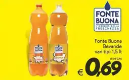 Iper Super Conveniente Fonte Buona Bevande offerta