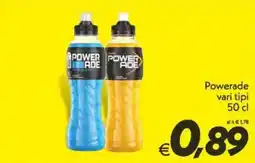 Iper Super Conveniente Powerade vari tipi offerta