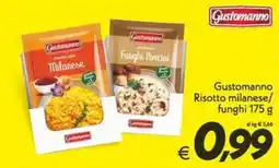 Iper Super Conveniente Gustomanno Risotto milanese/ funghi offerta