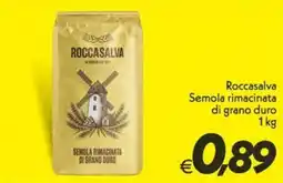 Iper Super Conveniente Roccasalva semola rimacinata di grano duro offerta