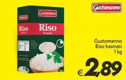 Iper Super Conveniente Gustomanno Riso basmati offerta