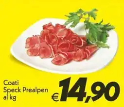 Iper Super Conveniente Coati Speck Prealpen offerta
