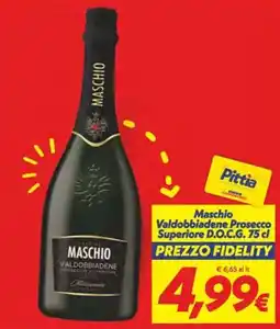 Iper Super Conveniente Maschio Valdobbiadene Prosecco Superiore offerta
