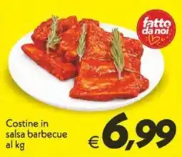 Iper Super Conveniente Costine in salsa barbecue offerta