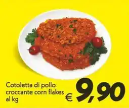 Iper Super Conveniente Cotoletta di pollo croccante corn flakes offerta