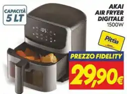 Iper Super Conveniente Akai air fryer digitale offerta