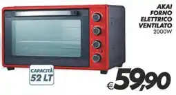 Iper Super Conveniente Akai forno elettrico ventilato offerta