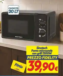 Iper Super Conveniente Sinotech forno microonde con grill offerta