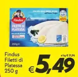 Iper Super Conveniente Findus Filetti di Platessa offerta