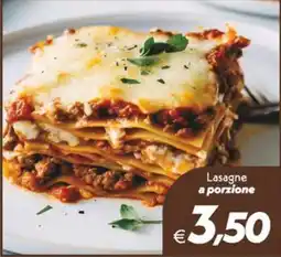 Iper Super Conveniente Lasagne a porzione offerta