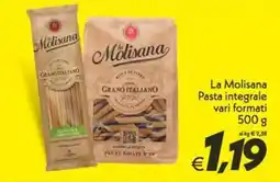 Iper Super Conveniente La Molisana Pasta integrale offerta