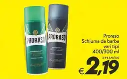 Iper Super Conveniente Proraso Schiuma da barba offerta