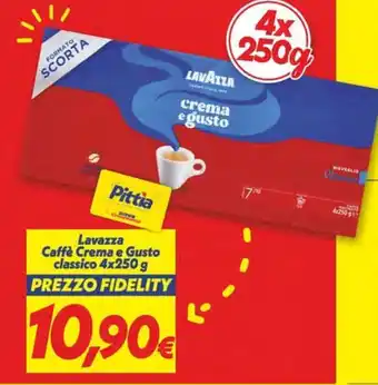 Iper Super Conveniente Lavazza Caffè Crema e Gusto classico offerta