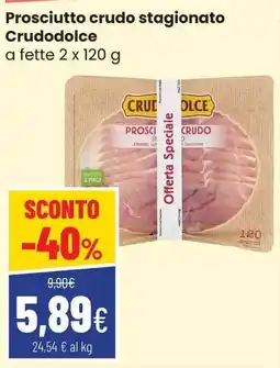 Coop Prosciutto crudo stagionato Crudodolce offerta