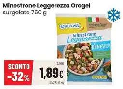 Coop Minestrone Leggerezza Orogel offerta