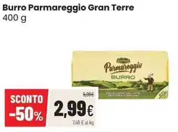 Coop Burro Parmareggio Gran Terre offerta