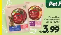 Iper Super Conveniente Purina One Crocchette mini offerta