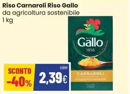 Coop Riso Carnaroli Gallo offerta
