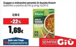 Coop Zuppa di verdure Knorr offerta