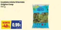 Coop Insalata mista Orientale Origine Coop offerta