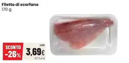 Coop Filetto di scorfano offerta