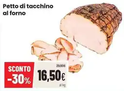 Coop Pettro di tacchino al forno offerta