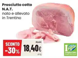 Coop Prosciutto cotto N.A.T. offerta