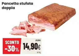Coop Pancetta stufata doppia offerta