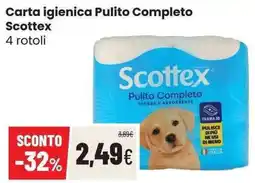 Coop Carta igienica Pulito Completo Scottex offerta