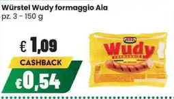 Coop Würstel Wudy formaggio Aia offerta