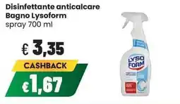 Coop Disinfettante anticalcare Bagno Lysoform offerta