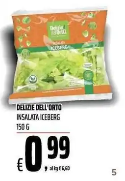 Coop Delizie dell'Orto insalata iceberg offerta