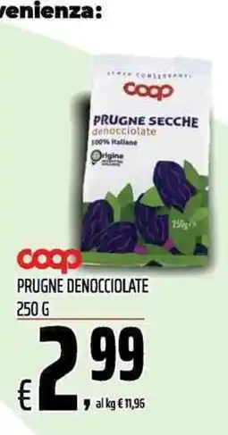 Coop Prugne denocciolate offerta