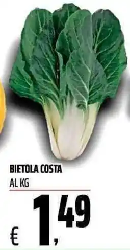 Coop Bietola costa offerta