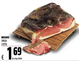 Coop Merano Speck offerta
