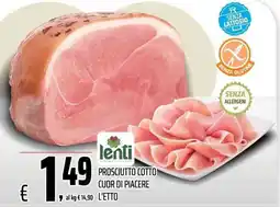 Coop Prosciutto cotto Cuor di piacere Lenti offerta