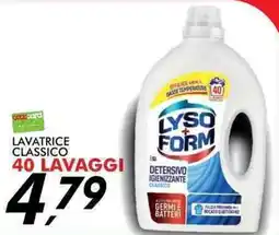 Coop Lavatrice classico Lysoform offerta